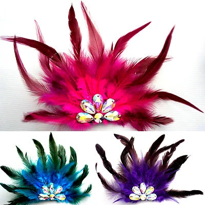 Cheerleader Kostüme Cosplay Feder-Kopfschmuck/Haarclip Zubehör/ Accessoire - Bild 1 von 3