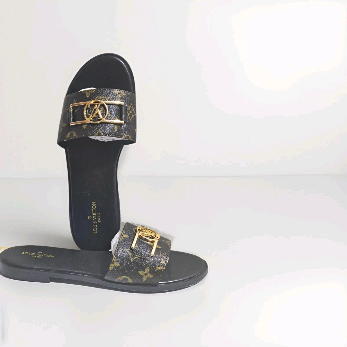 Louis Vuitton Slide Sandals for Women for sale | eBay