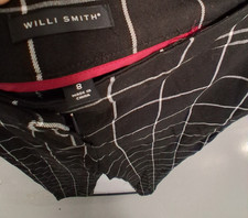 willow smith pants black and white woman size...