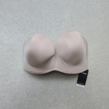 Wonderbra Ultimate Strapless Push Up Bra Size 34E French Beige New With Tags