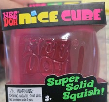 Needoh Nice Cube Pink Brand New