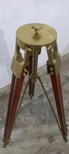 Wooden Tripod LARGE 60'' Vintage Theater Stage Industrial Nautical Tripod