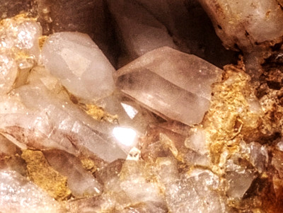 Rare Missouri Topaz Vug - Cox Collection - Historic Einstein Mine - 2lb 13oz