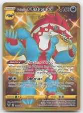 Galarian Obstagoon 198/185 Secret Rare Vivid Voltage Pokemon Holo NM on eBay