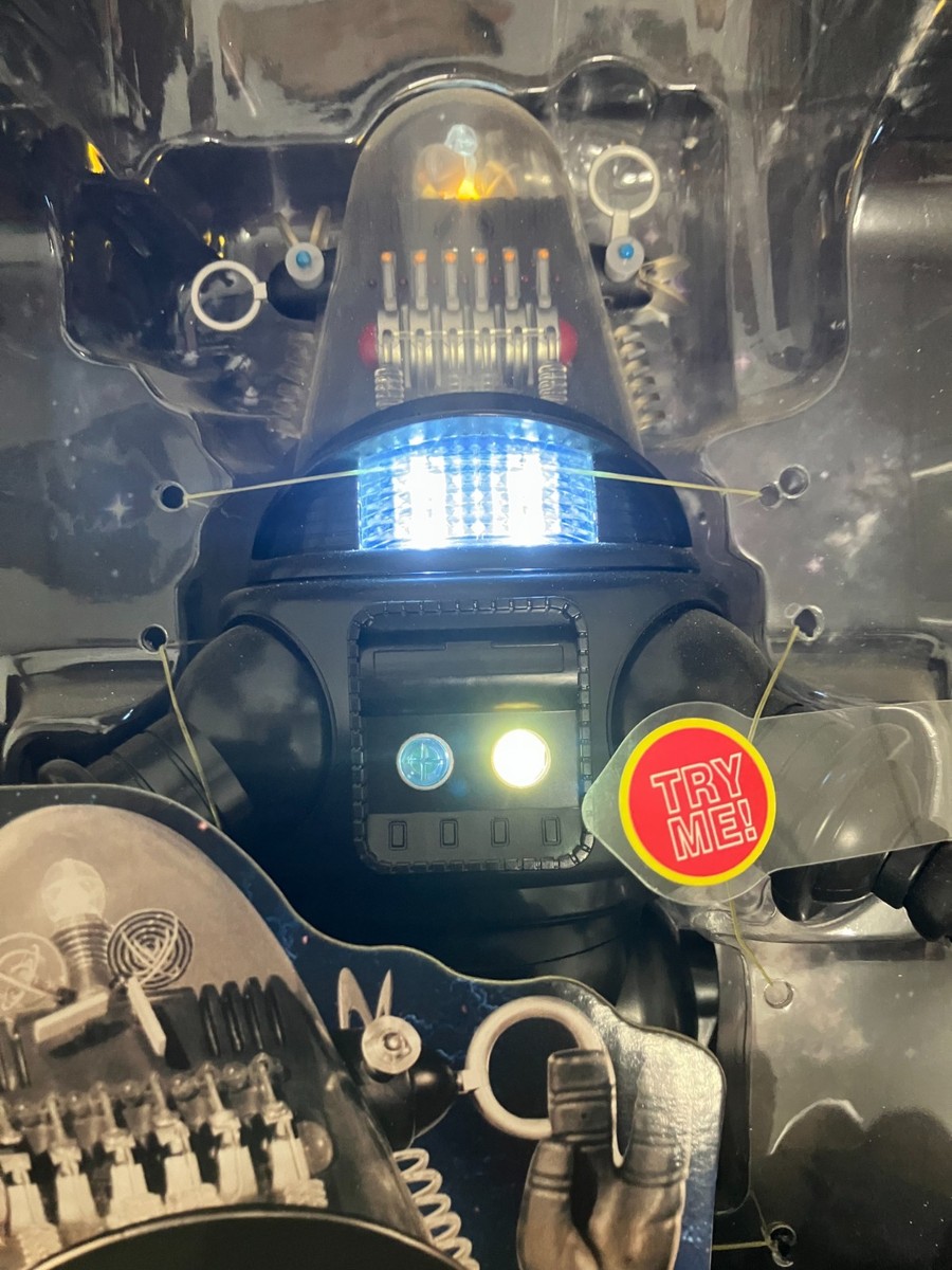 Forbidden Planet Robby The Robot Figure with Light & Walking Sound