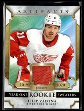2019-20 Artifacts Year One Rookie Sweaters Filip Zadina #RS-FZ