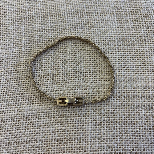 Givenchy Bracciale Metallo Oro Catena Accessorio Placcato Donna Donna