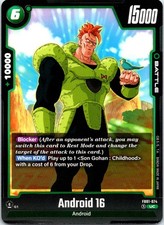 Android 16 Uncommon Blazing Aura FB02-075 NM