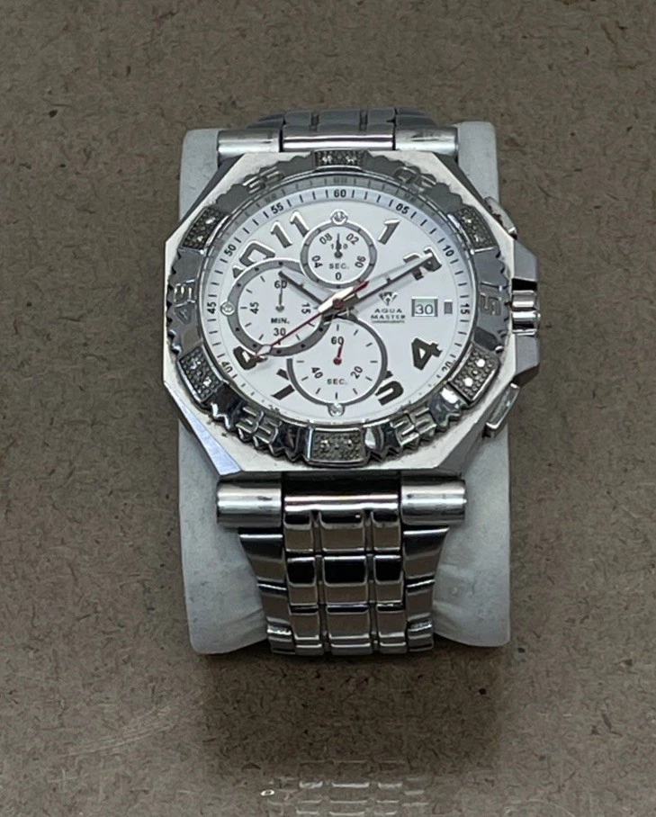 Aqua Master Wristwatches with Chronograph for sale | eBay UK