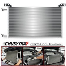Aluminum AC Condenser For 2000-2014 GMC Yukon Chevrolet Suburban 1500 4953