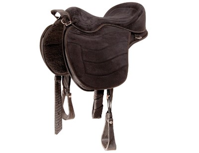 Cashel English Saddle Flexible Soft Barrel G2 Utility M Black SSG2