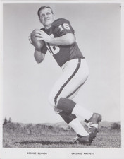 1969 Press Photo Team Issue of AFL Oakland Raiders QB George Blanda