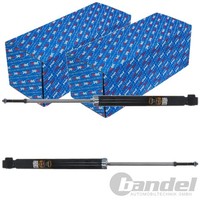 2X Japko Gasdruck StoßDÄMpfer Hinten Passend FÜR Hyundai Santamo KIA Joice