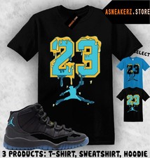 Shirt Match AJ 11 Gamma Blue 2025 Sneaker Matching Tee Drip Dripping 23 T-Shirt