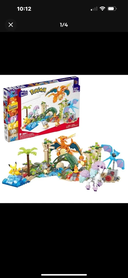 Paquete de 884 piezas MEGA Construx Pokémon Discoveries. Nuevo en caja Foto 2 de 4