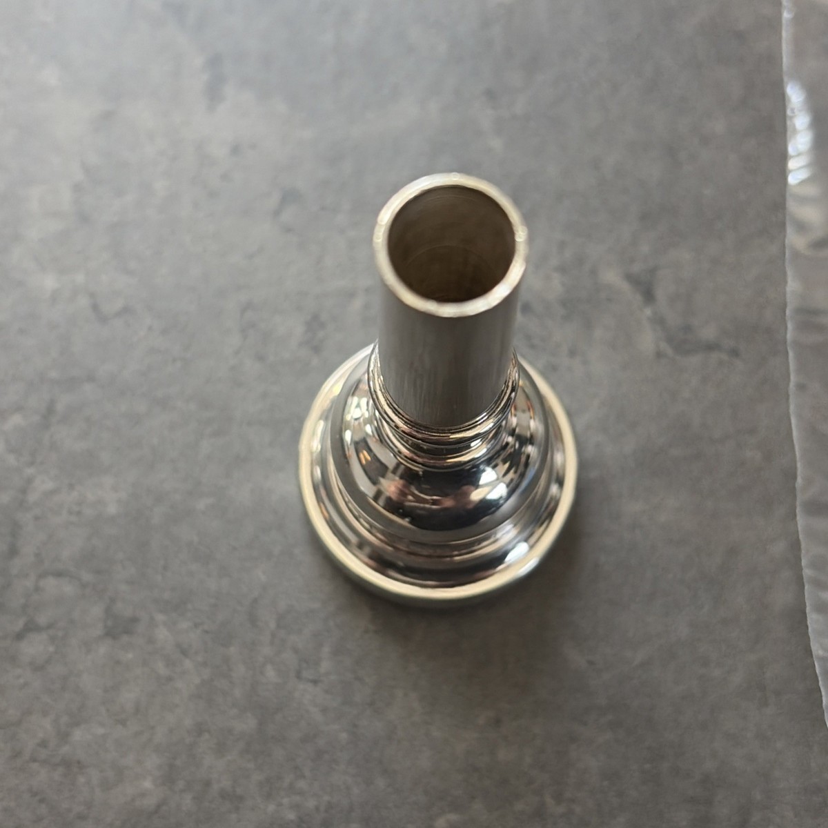 Hammond Design 11ML Trombone Mouthpiece . Large Shank, Silver