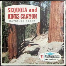 Sequoia and Kings Canyon National Parks 3d View-Master 3 Reel Packet NEW SEALED