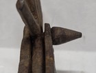 Antique Mexican Charro Forged Iron Spur Large 8-Point Star Rowel Silver Inlay 19 — photo 7