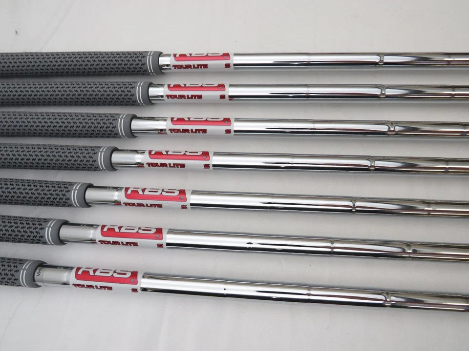 New Wilson Staff Dynapwr Iron Set 5-PW,GW KBS Tour Lite Stiff Flex Steel** - Image 4 of 4
