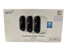 Arlo Essential XL Outdoor Security Camera Gen 2 HD 3 Pack