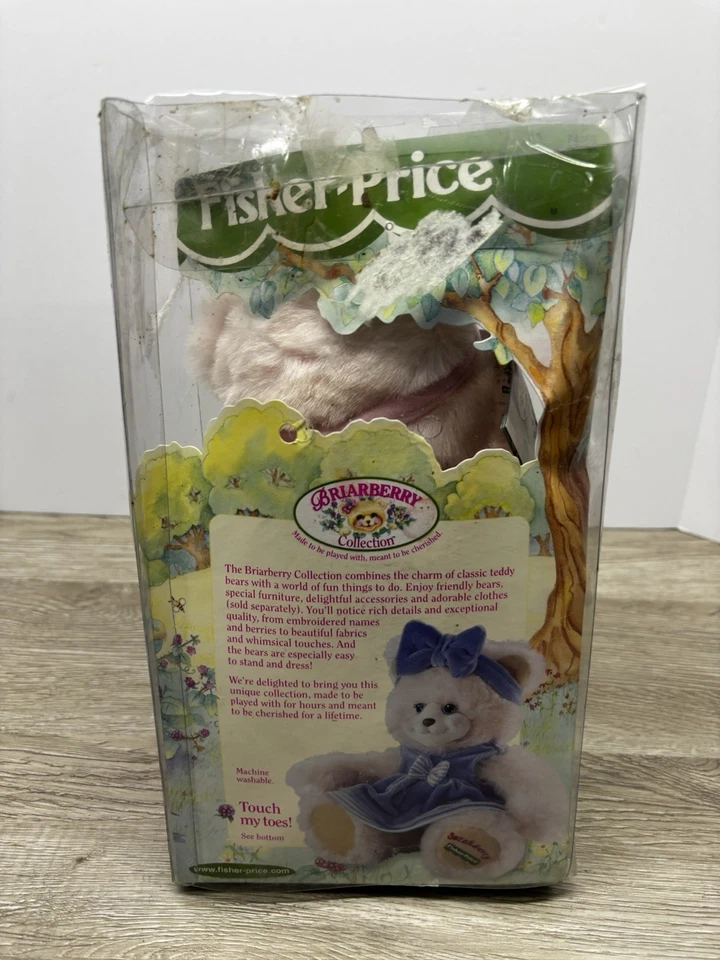 Sarah Berry Bear Briarberry Collection Pink Fisher Price 1998 Sarahberry De colección Foto 4 de 4