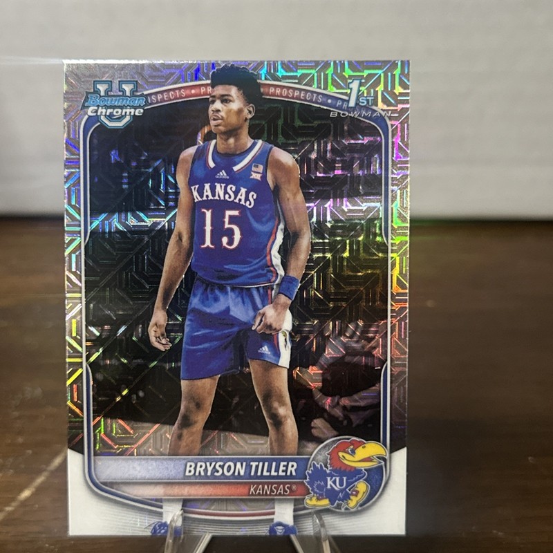 2025-26 Bowman - Bryson Tiller #BCP-8 Chrome Prospects Mojo Refractor