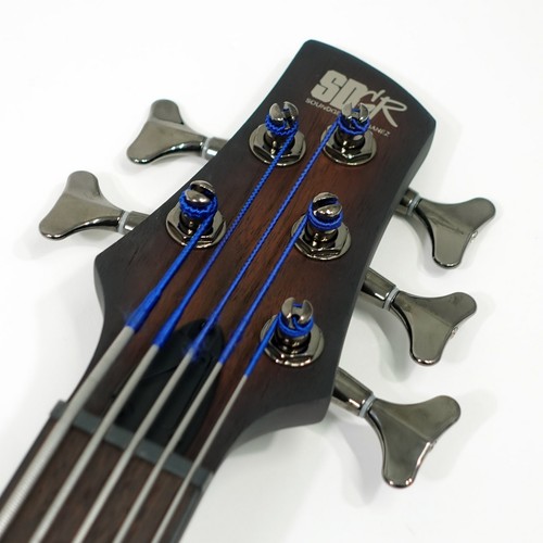 Ibanez SRF705 BBF Fretless 5-string bass Brown Burst Flat - Picture 3 of 10