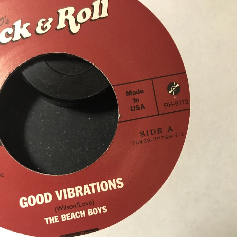 The Beach Boys -EMI RECORDS: Brian Wilson / Good Vibrations / 2002 45rpm: MINT - Image 3 of 4