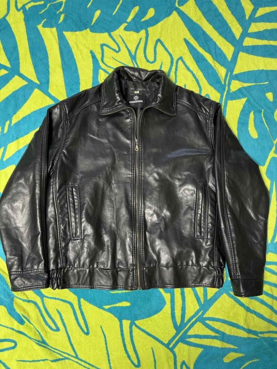 Leather Regular Size XL Vintage Outerwear Coats & Jackets for Men