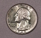 New Listing1948-D "Washington" SILVER Quarter-Dollar Coin, Almost Uncirculated Condition