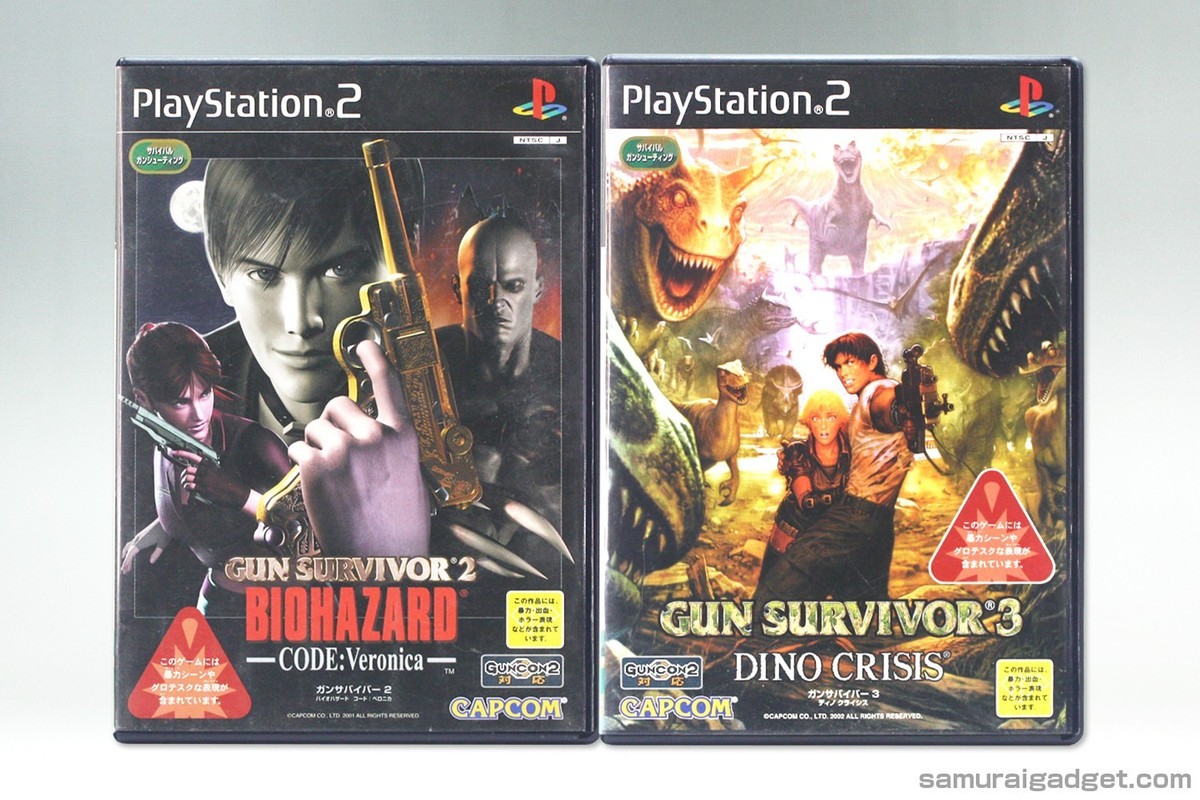 Resident Evil Survivor 2 Code: Veronica & Dino Stalker PS2 [Japan