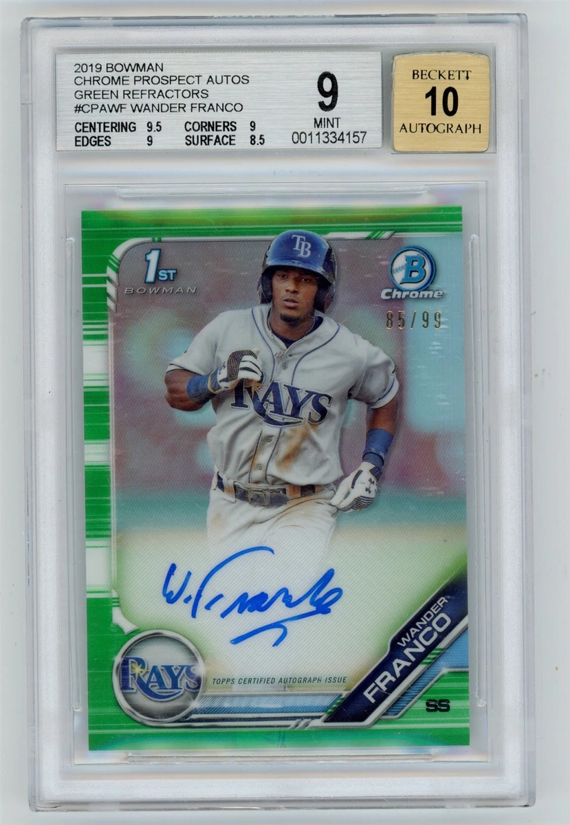 Bowman Wander Franco Baseball Trading Cards for sale | eBay