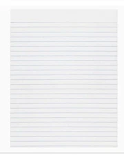 72 Pads - Pacon Ruled Pads, 11/32" Standard Ruling (8.5x11) 50 Sheets