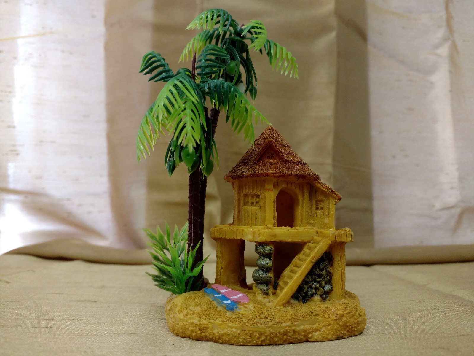 tiki aquarium decorations