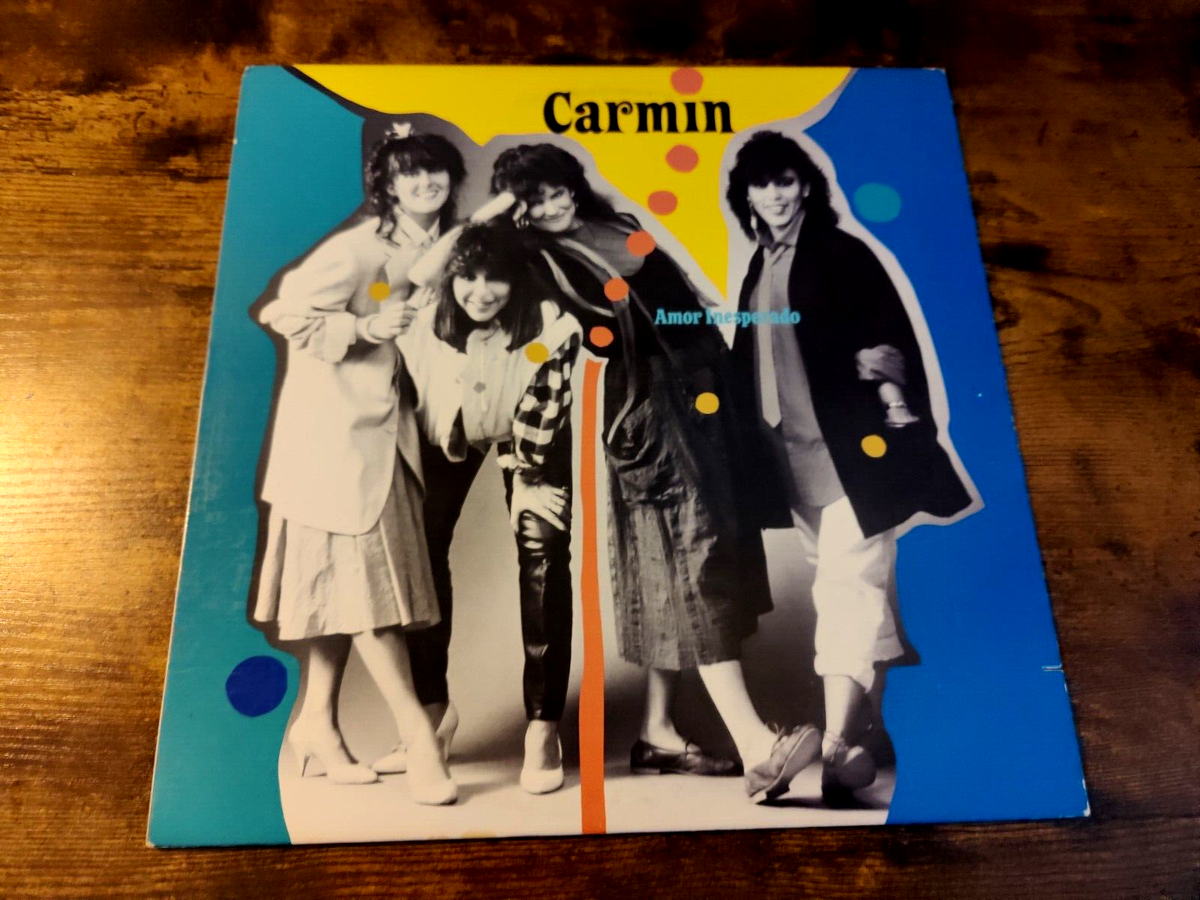 CARMIN LP/AMOR INESPERADO/ORIGINAL 1985 A&M RECORDS/LIKE NEW