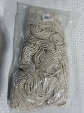 RUBBERMAID String Wet Mop,24 oz.,Cotton, F16800WH00 UNIT OF 1 NEW NIP