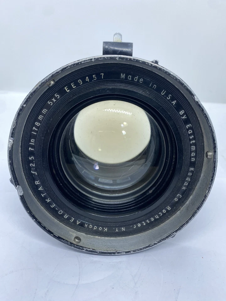 Винтажный объектив Kodak Aero Ektar 178 мм f/2.5 7 дюймов 5x5 - Изображение 2 из 4