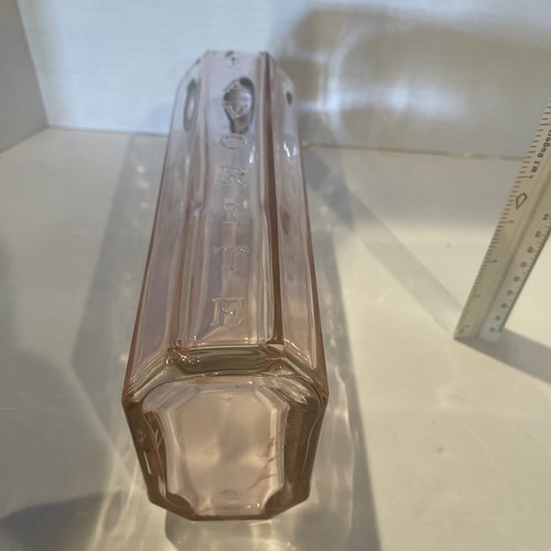 Lucky Brand, Lucky You, Display, große rosa Flasche leer, 10 Zoll hoch, selten - Bild 6 von 9
