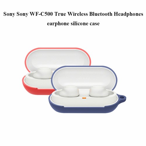 For Sony WF-C500, Shockproof Silicone Charging Case Cover Earphone Buckle - Picture 6 of 17
