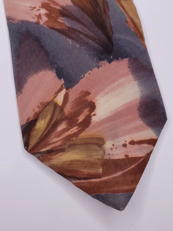 Corbata formal para hombre Bella Nova 56"Lx3,75"W corbata multicolor Foto 2 de 4