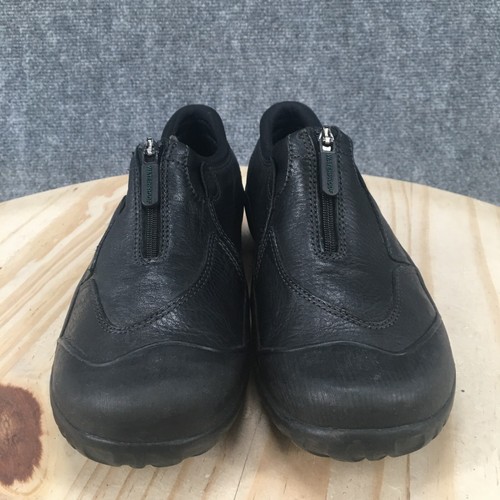 Scarpe Clarks uomo 7 M mocassini mugger comodi punta tonda pelle nera casual - Foto 7 di 16