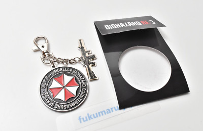RESIDENT EVIL 3 BIOHAZARD RE:3 U.B.C.S. Metal Keychain CAPCOM 2020