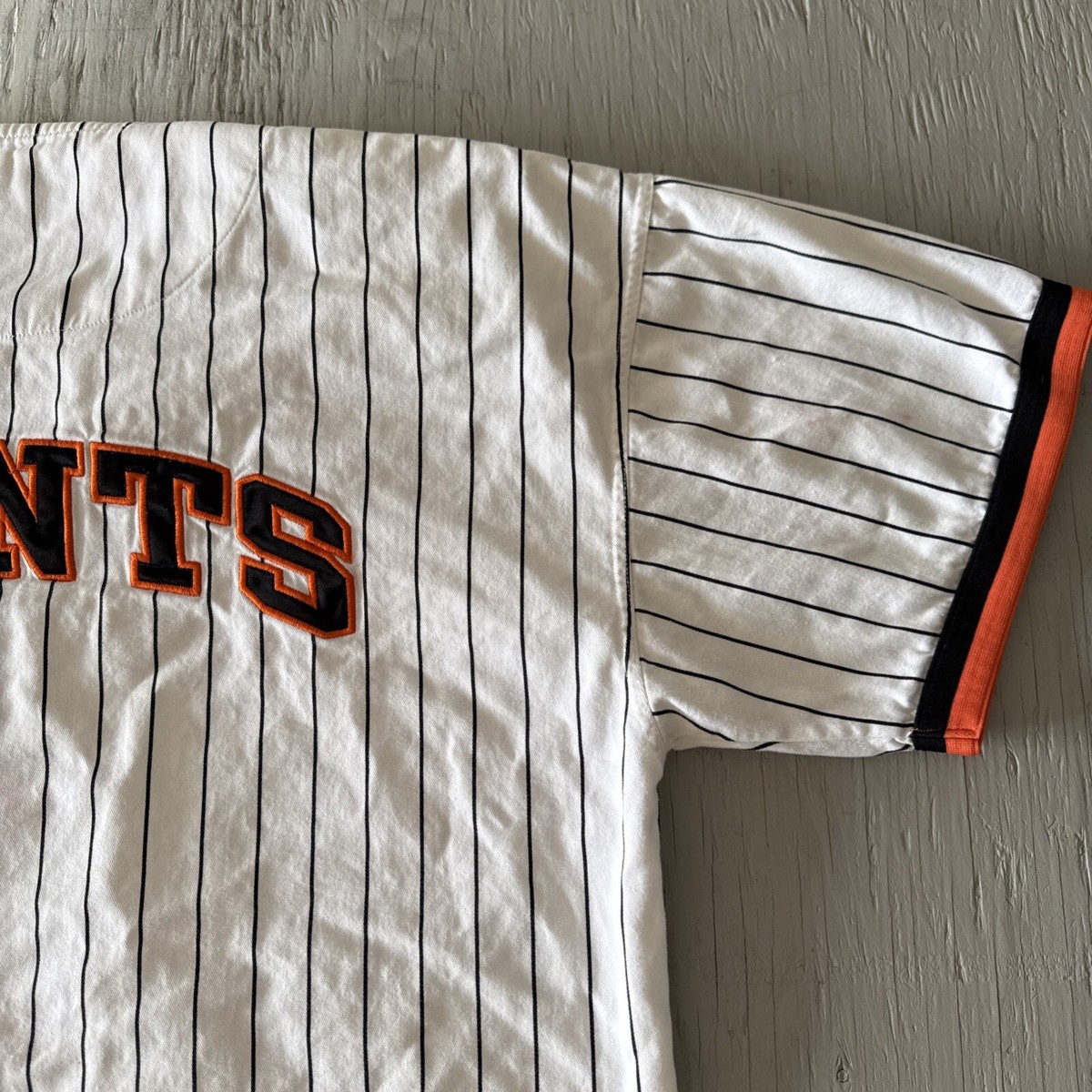 Vintage 90s Starter MLB SF San Francisco Giants Pinstripe
