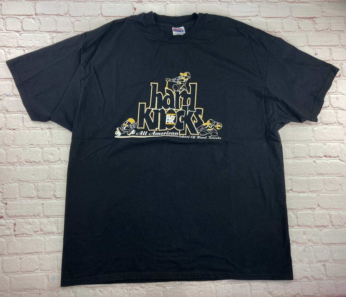 Vintage 1990s SOHO School of Hard Knocks T-Shirt 3XL Tee Hip Hop