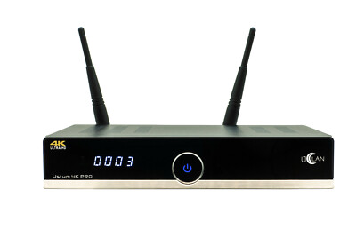 4K UHD Combo Sat Receiver 2X DVB-S2X 4K H.265 HEVC E2