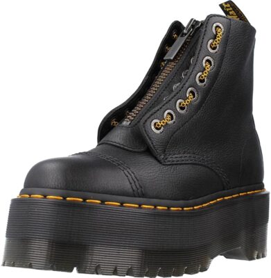 DR. MARTENS Sinclair Max Boots Black Pisa New | eBay