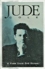 JUDE COLE A View From 3rd Street Cassette Tape 1990 Reprise Records   4-26164