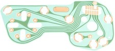 Instrument Panel Printed Circuit Board 1967-1968 Pontiac Firebird With Gauge