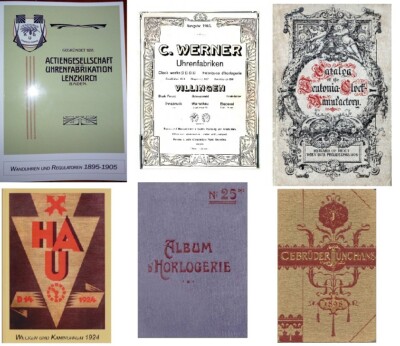 clocks catalogs over 160 pieces to download Junghans GB Lenzkirch Kienzle FMS