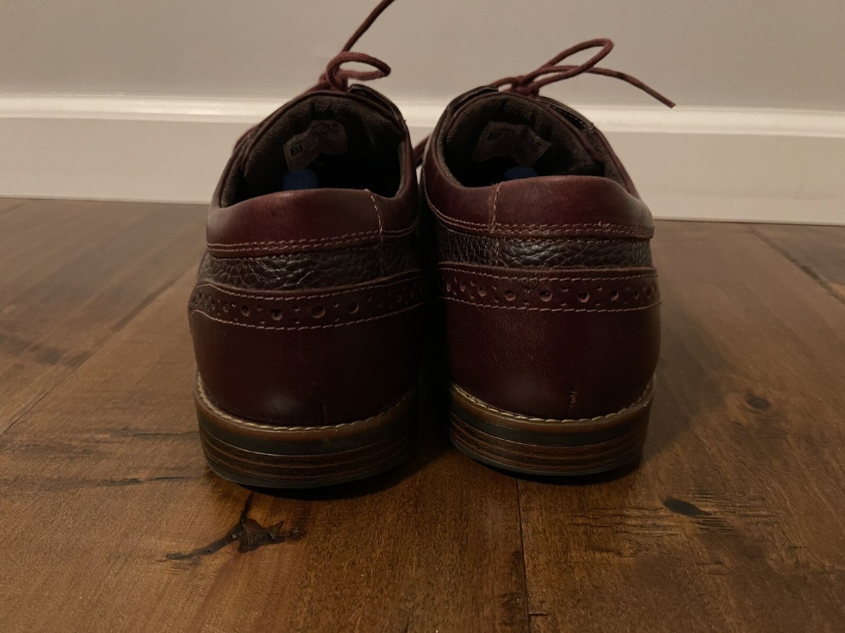 Rockport Leather Vibram soles Wingtip Brogue shoes in burgundy Men’s 10 Men main image 4